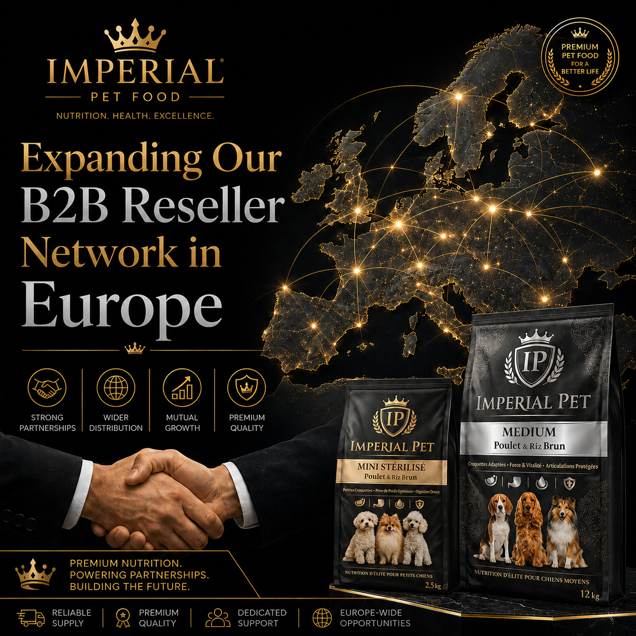 Imperial Pet Food - Expanding Our B2B Reseller Network in Europe