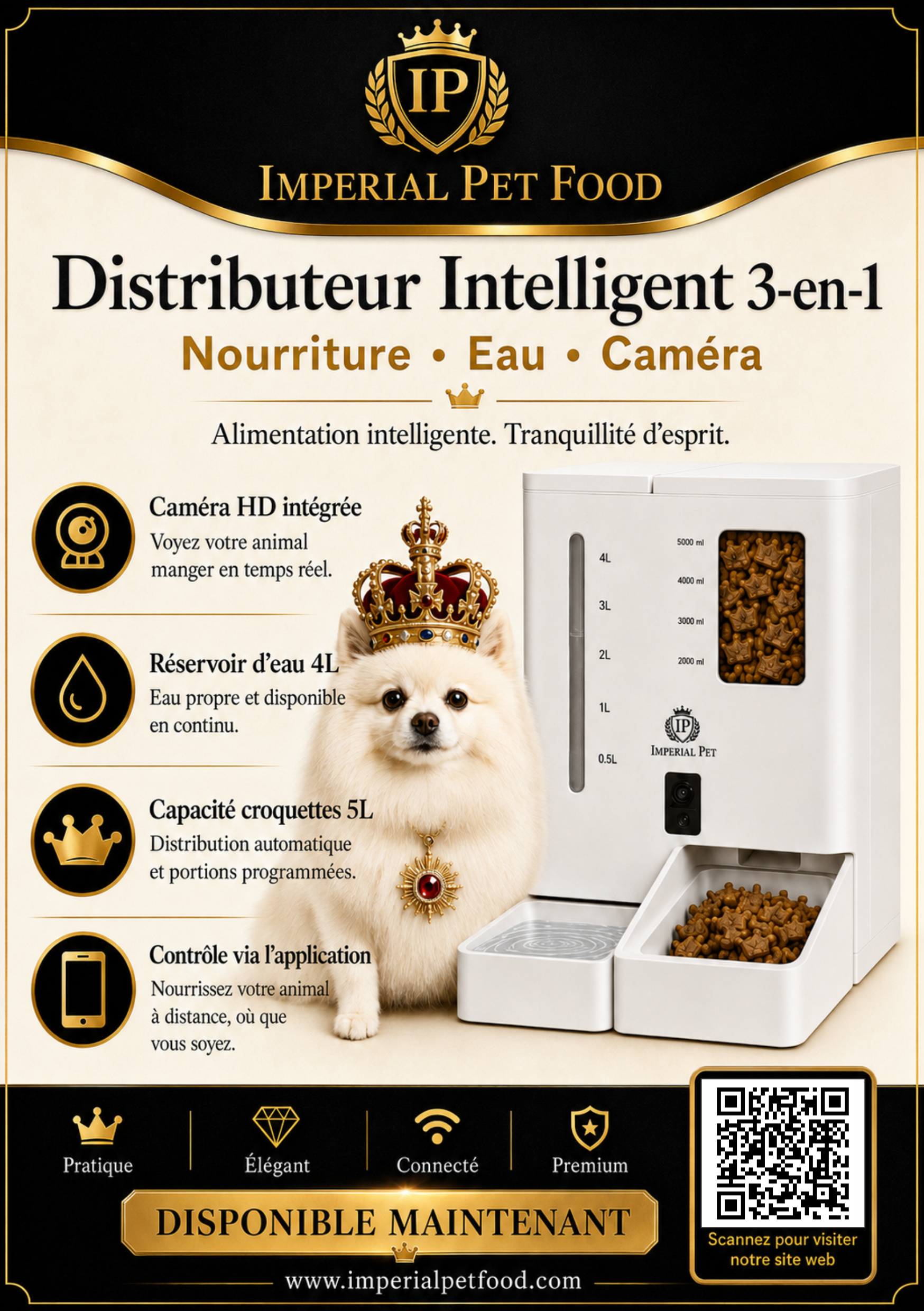 Imperial Pet Food - Automatic Pet Feeder Camera